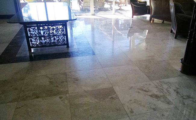 Professional Travertine Cleaning