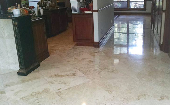 Travertine Cleaning and Sealing